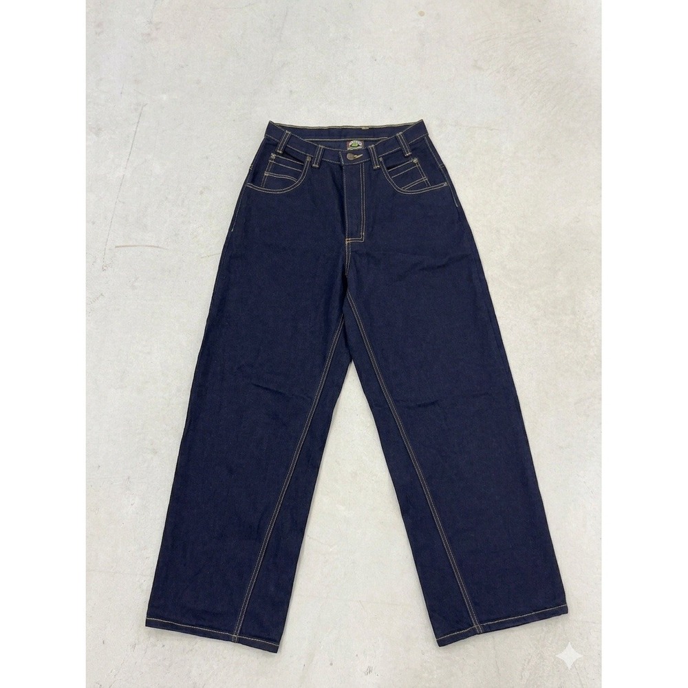 Vtg 90s Cross Colours Baggy Denim Jeans 28 South Central LA Hip Hop Rap Rare USA